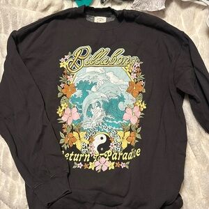 Oversized billabong Crewneck